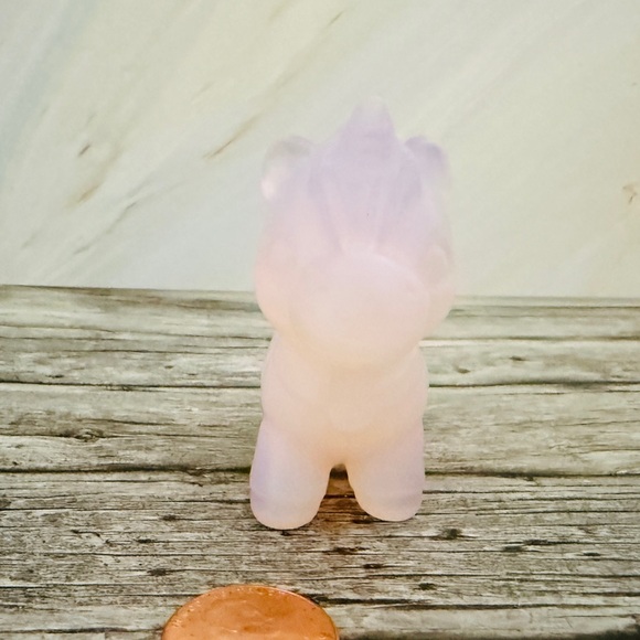Other - Kawaii Unicorn Opalite Carving Crystal Positive Energy Healing